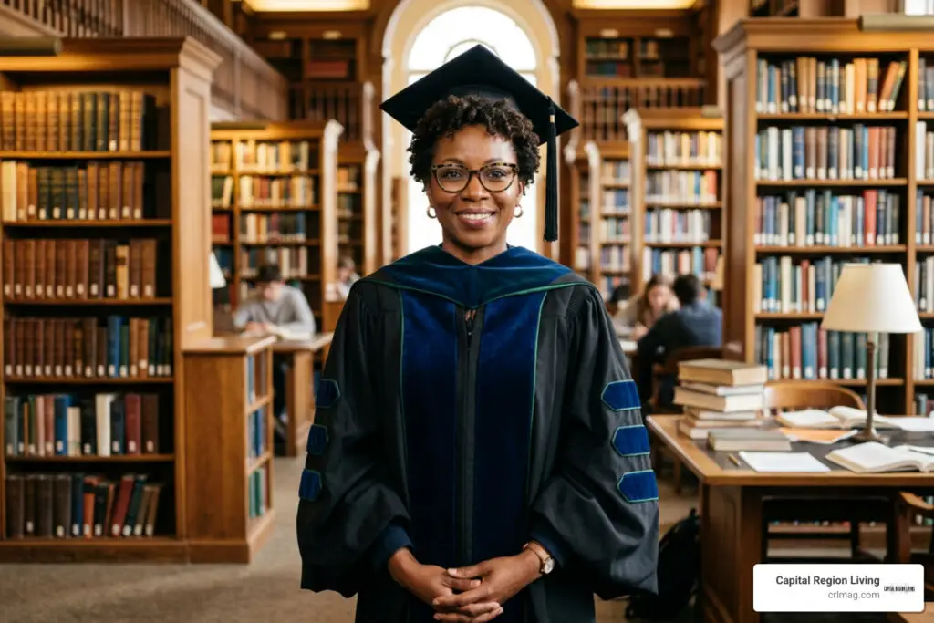 Dr. Donda West during her academic career